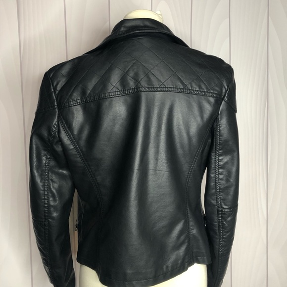 LA hearts Pacsun leather jacket - Picture 5 of 6